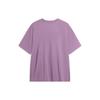Li Ning China Color Series Solid Color Round Neck Short Sleeve T-Shirt Men Tops Purple-Bamboo AHSU297-5