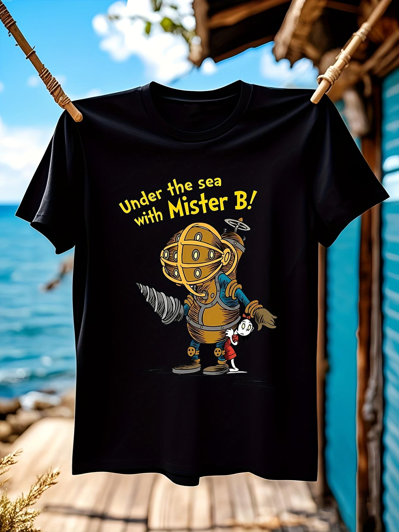 Bioshock Big Daddy Little Sister Graphic Tshirt Graphic T... XL