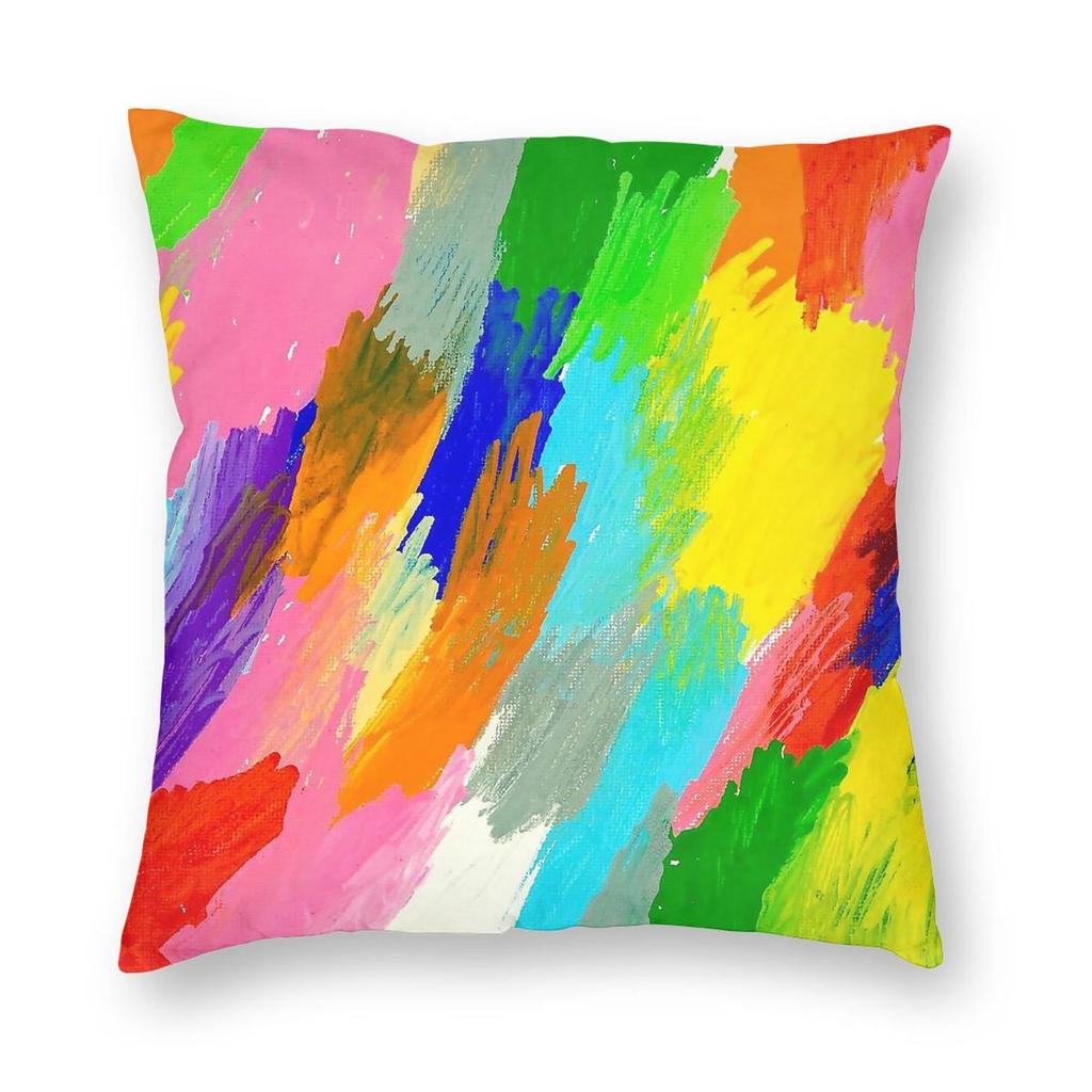 Satchel Starburst Square Pillowcase Polyester Linen Velvet Creative Zip Decor Pillow Case Home Cushion Cover Wholesale