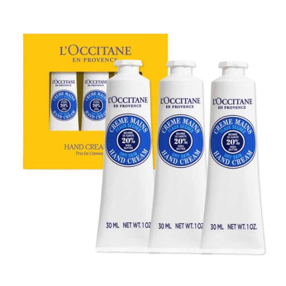 

L OCCITANE Hand Cream Gift Set Shea Butter Hand Cream 30ml (3 Pieces)