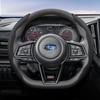 Suitable for SUBARU Breathable Hole Leather Steering Wheel Cover Segmented Outback Forester Impreza Ascent Crosstrek Legacy WRX