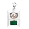 Demon Slayer Anime Keychain Acrylic Transparent Keychain Pendant Accessories For Fans Collection Gift Cosplay Merchandise