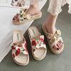 Sandals And Slippers Women 'S Summer Wear Tide  New Fashion Outing Sponge Cake Thick -Soled Beach Shoes Seaside