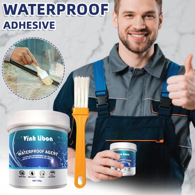 Wasserdichtes, wärmeisolierendes und transparentes Dichtmittel, 100g Dichtmittel zum Verfugen und für Fliesen | Starke Haftung, langlebig für Dächer, Wand