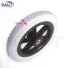 Caster Assembly 12" Solid Tire Wheel 12 Inch 12 1/2 X 2 1/4  Rear Wheel for Manual Wheelchairs Handcart