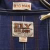 ELY CATTLEMAN 80s vintage Striped Pattern Short sleeve Western shirt Men's Used