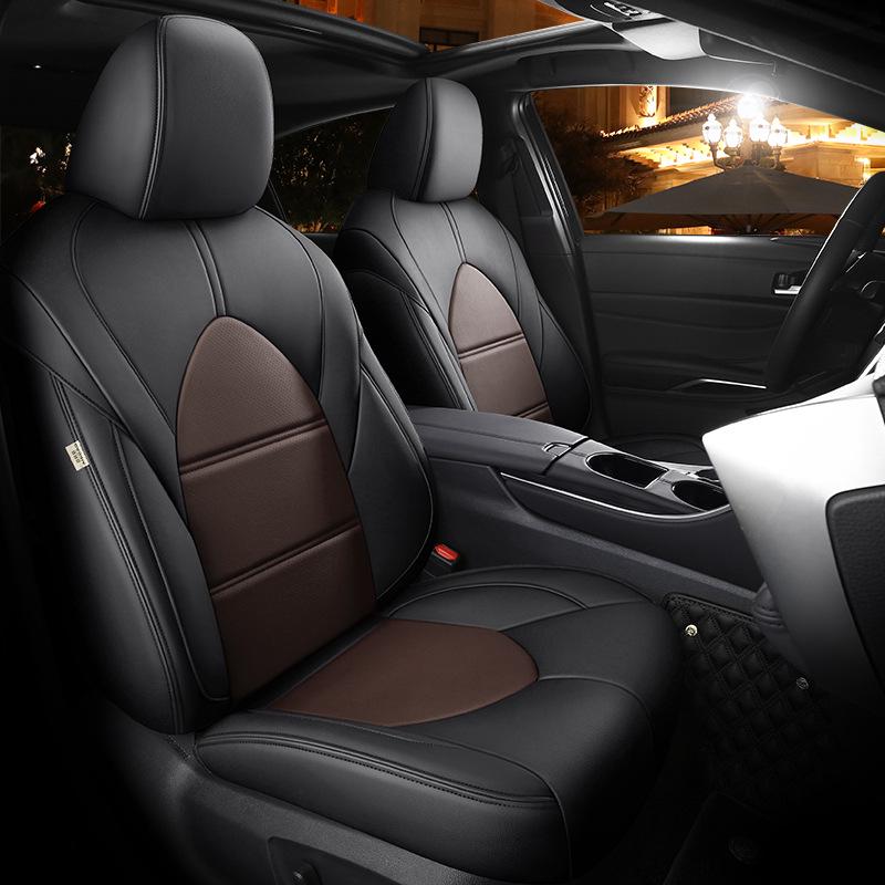 Universal Genuine Leather All-Season Car Seat Cover for Five-Seat Models