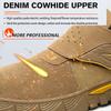 Work Safety Labor Insurance Shoes Steel Head Wear Shoes Men's Work Shoes Safety Non-slip Boots