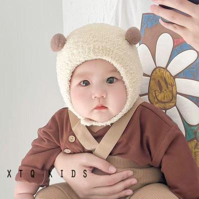 Entzückende Plüsch-Ohrenschützmütze für Babys - Warmes und kuscheliges Herbst-/Winter-Accessoire für Jungen und Mädchen