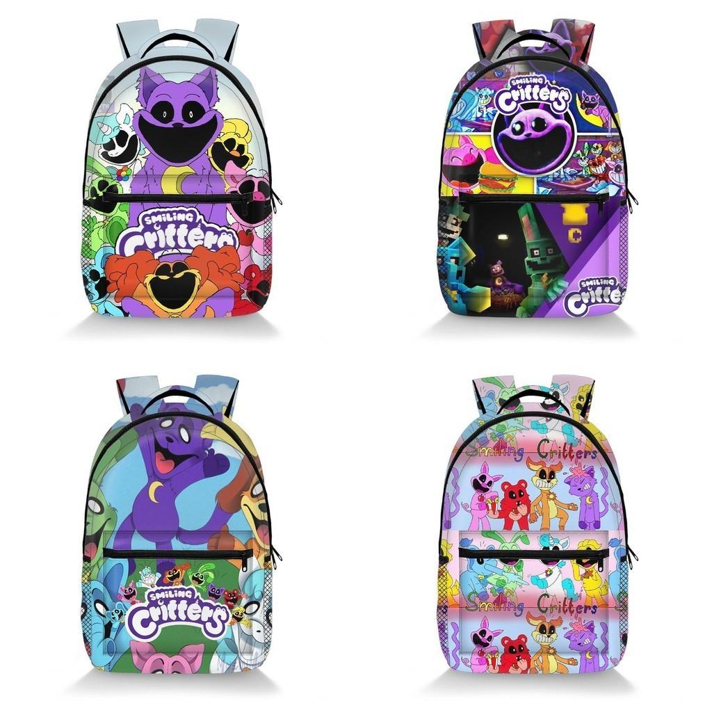 Cross-border Trendy Smiling Critters Full-frame School Bag For Teenagers