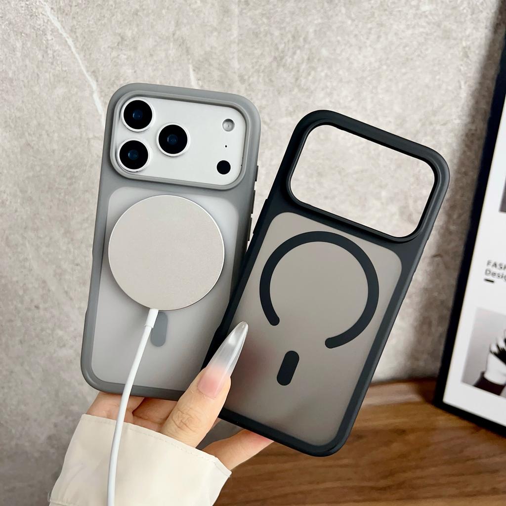 Magnetic Case for Magsafe Iphone 17 Pro Max Air 16E 16 E 15 Plus 14 13 12 Pro Mag Safe Matte Phone Cover