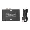 Digital to Analog Audio Converter 192KHZ Optical to RCA 3.5mm Stereo Audio Adapter for Amplifier