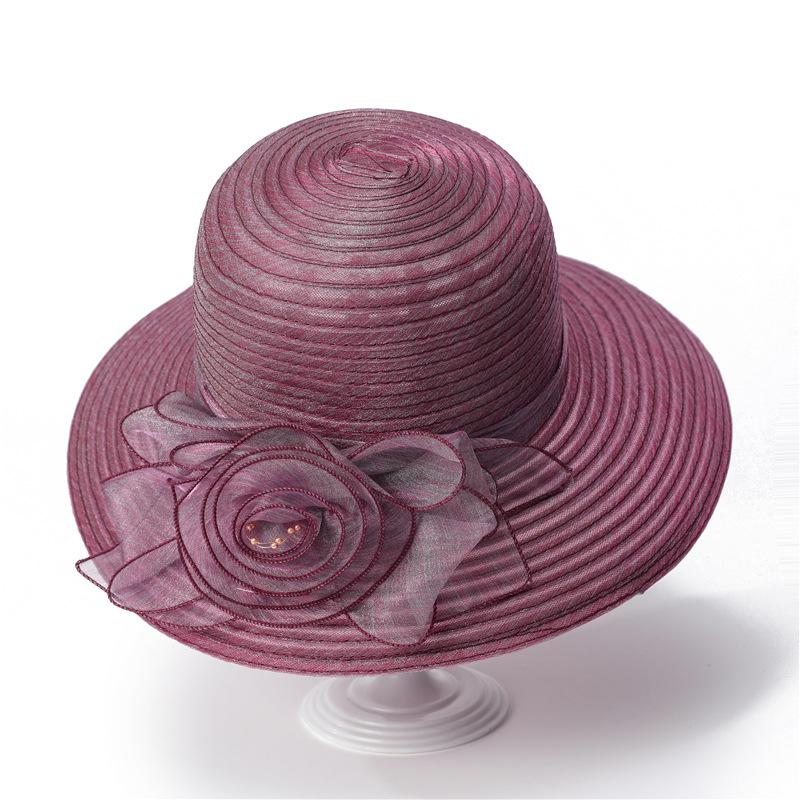 Foldable Face Hat, Organza Summer Straw Hat, Basin Hat, Sun Hat, Sunshade Edge Sunscreen Fisherman Hat