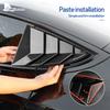 ABS Rear Car Window Shutter Cover For Tesla Model 3 2017-2025 2025 Highland Louver Side Vent Trim Triangle Modified Accessories