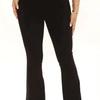 Woman High Waist Elastic Wide Leg Jeans Female Vintage Slim Fit Flare Pants Lady Denim Trousers
