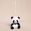Plush Animal Keychain For Girls With Short Pile Fabric And Hanging Strap For Bags And Keys