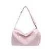 Short Trip Bag Casual Large Capacity Solid Color Shoulder Messenger Bag Wet And Dry Separation Outdoor Sports Fitness Bag