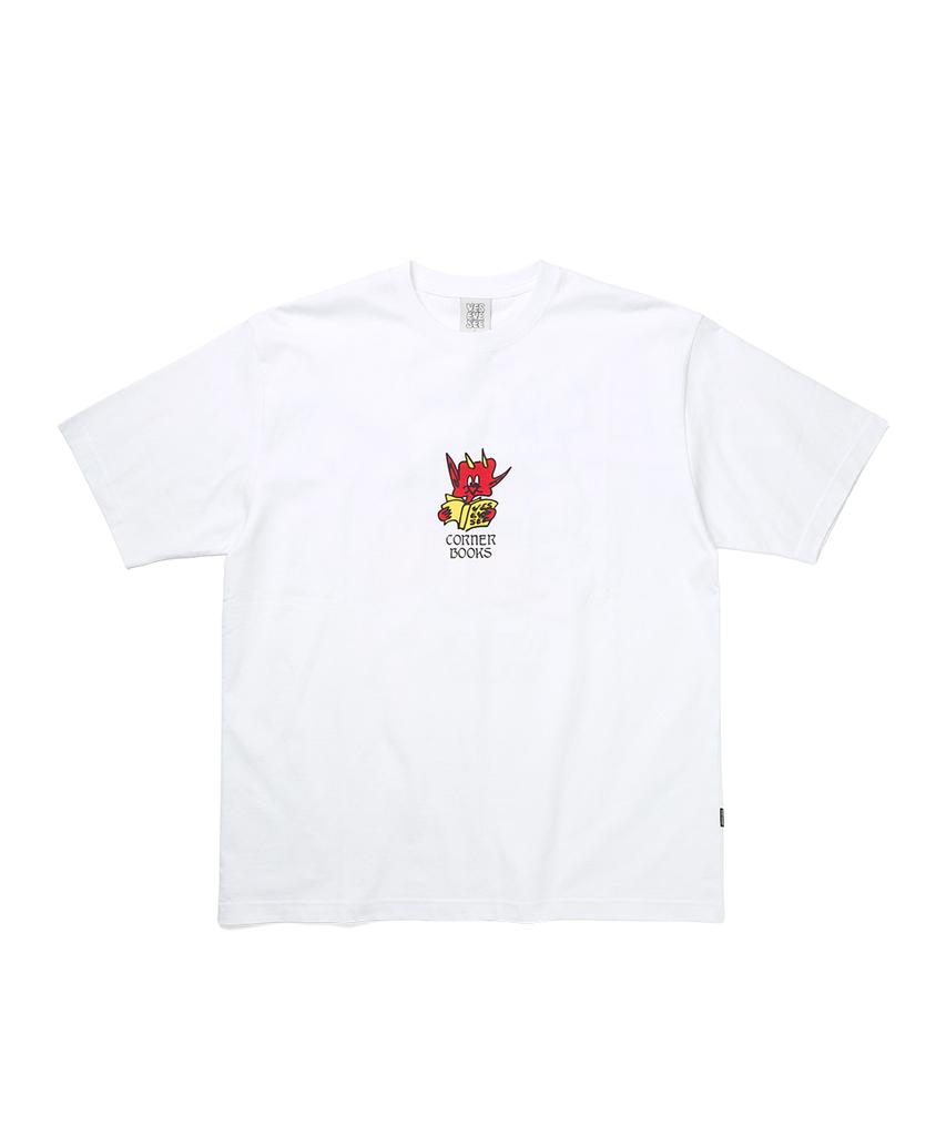 YESEYESEE Corner Evil Tee White