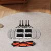 Main Brush Side Brush Filter and 4 Cleaning Cloths for Mova E10/E20 PLUS