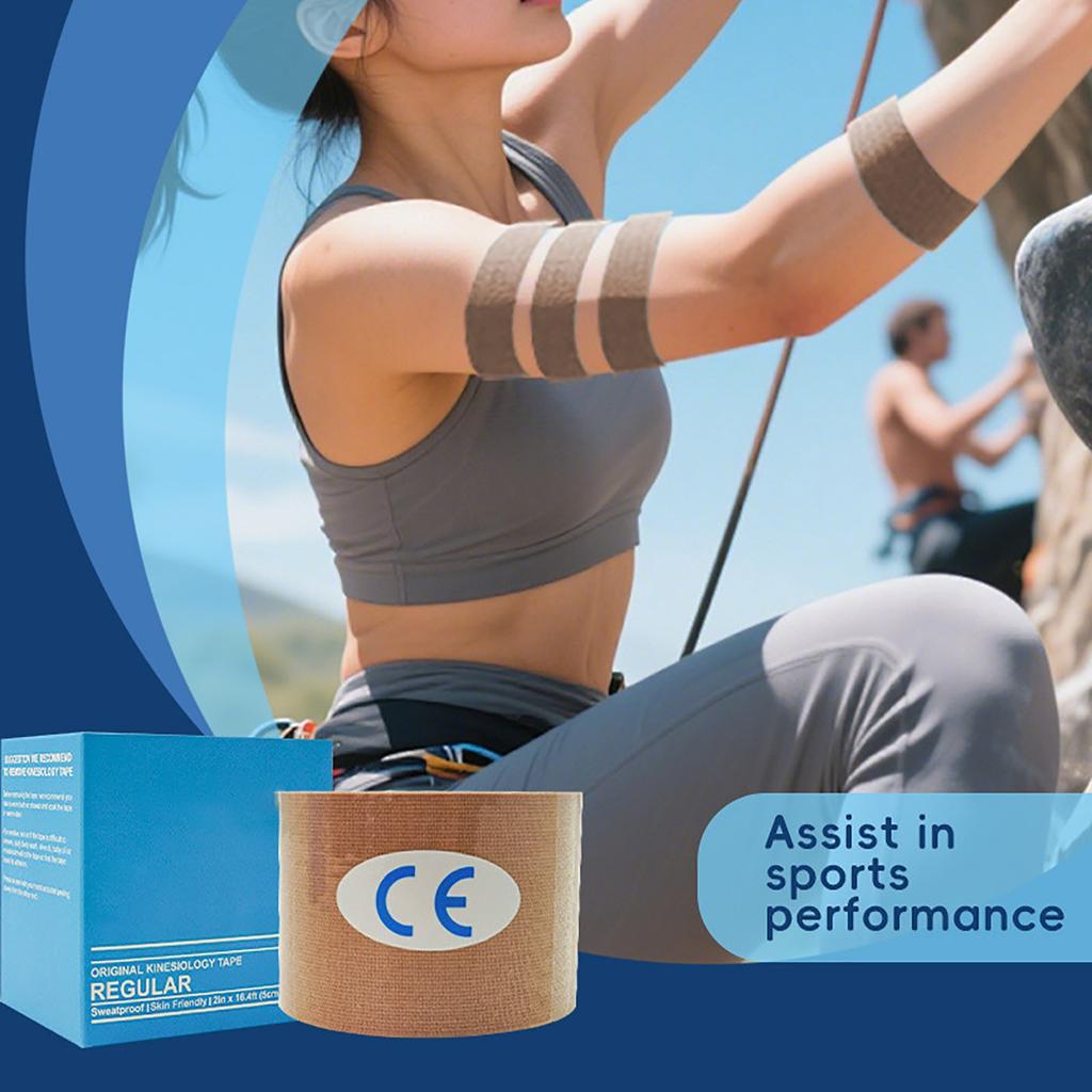 Sports Functional Patch Elastic Sports Patch Soft Breathable Skin-friendly Comfortable Muscle Tension