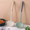 Silicone Cooking Spoons Non-stick Mushroom Shaped Spatula Spoon Kitchen Dining Tool For Flipping Scraping Baking Scooping
