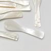 1PC Natural Material Ice Spoon Cream Coffee Caviar Spoon Mother of Pearl Seashells Stirring Spoons Teaspoon Crafts Dessert Coffe