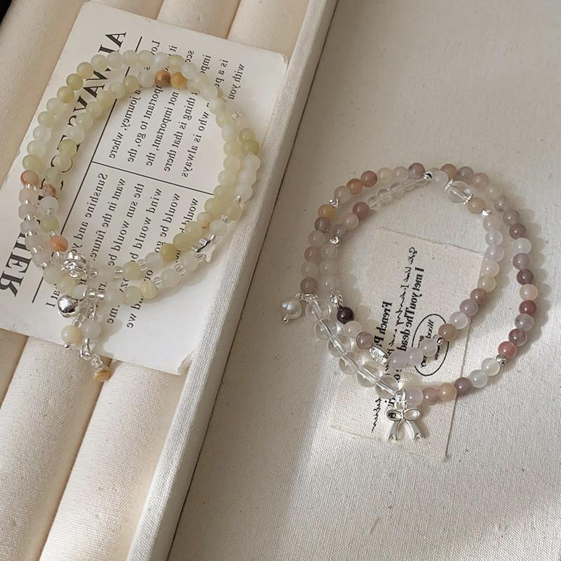New Chinese Style Freshwater Pearl Butterfly Knot Bracelet For Women And Men Gift