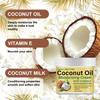 Coconut Oil Moisturizing Cream-Nourishing Dryness, Brighten Skin-Soothing Effect-Suitable For All Skin Types, 250g