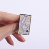 The Nurse Tarot Card Enamel Pins Custom Stethoscope Brooches Medical Badges Clothes Registered Nurse Jewelry Gift for Friends