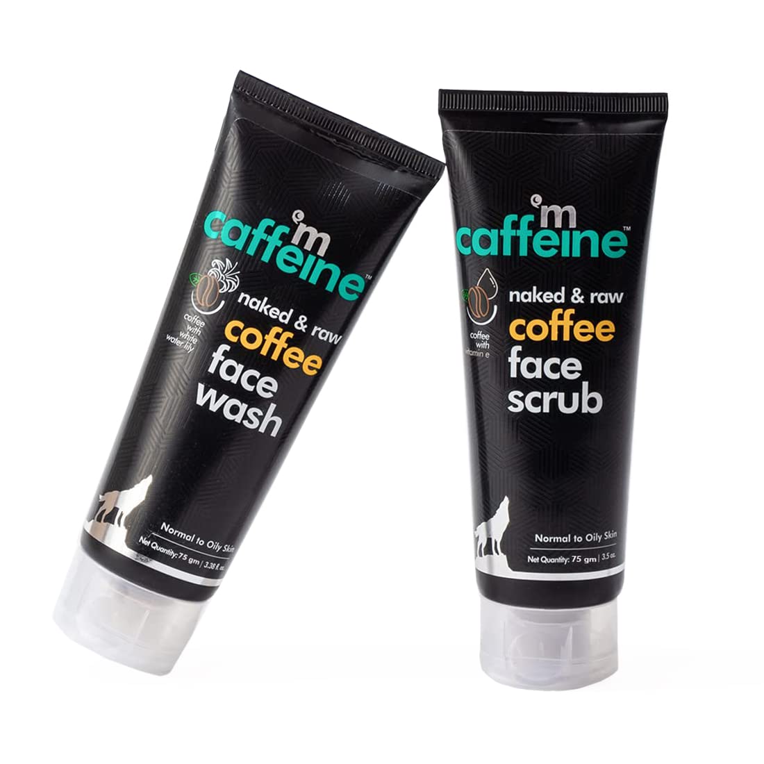 

mCaffeine Coffee Face Wash & Scrub Combo Pack 75ml Each X Pack of 2 Anti-Pollution Kit