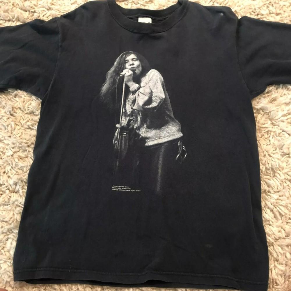 Populární pánské tričko Janis Joplin s krátkým rukávem S-235XL 8D100 Unisex tričko