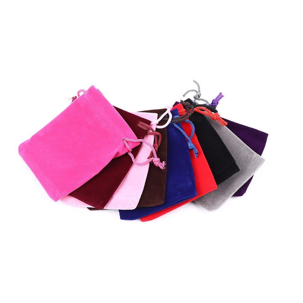 Geantă de depozitare pentru bijuterii din catifea mică