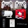 HY300 Pro 4K Smart Android Projector: Wireless Home Theater with Android 13 and Screen Mirroring