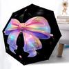 1pc Bowtie, Ribbon Automatic Open/Close Umbrella - Compact Travel Umbrella, Gift for Birthdayyy251208137