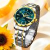 New Diamond Dial Design Ladies Waterproof Watches Fashion Elegant Luminous Women's Bracelet Watch Relogio Feminino+BOX