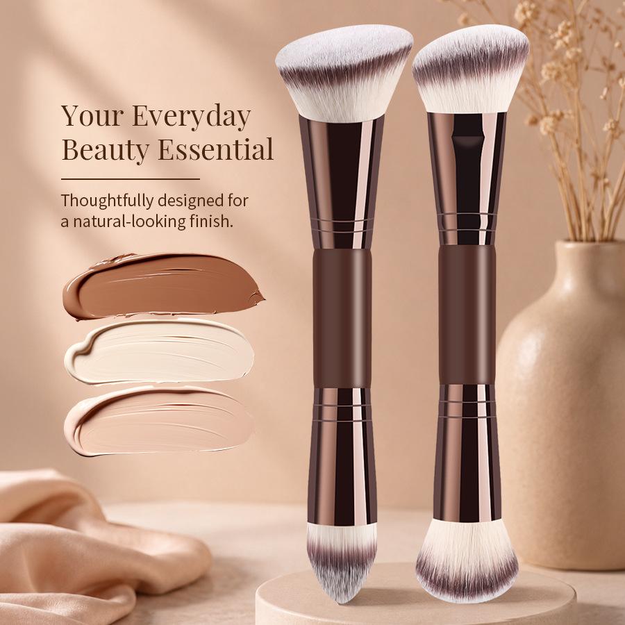 7 Double-head Makeup Brushes, A Complete Set of Foundation Brushes, Blush Loose Powder Brushes, and A Complete Set of Beauty Tools.