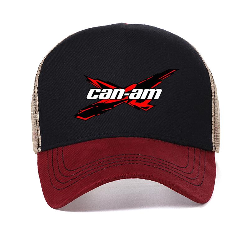 PLstar Cosmos Brp Can-am Nadruk 3D Czapka z daszkiem Nowa Moda Off-road Osobowość Unisex Kapelusz przeciwsłoneczny Letnie Siatkowe Czapki Snapback