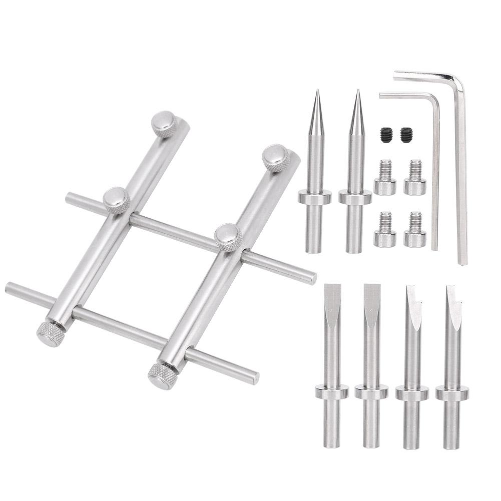 Camera Lens Repairing Remove Tool Set Replaceable Heads Spanner Wrench for Nikon Lens