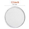 Aluminum Pizza Pan 6/8/10/12/14inch Pizza Baking Screen Mesh Pizza Tray with Hole for Oven Bakeware Outdoor Barbecue Mat
