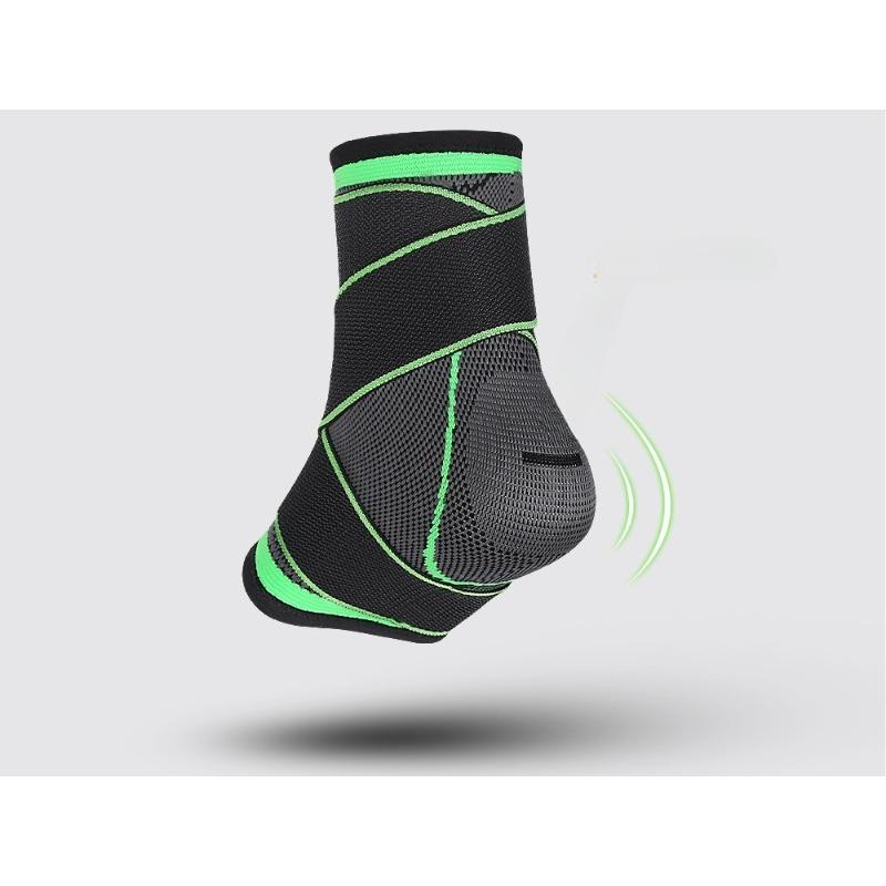 Outdoor men's and women's sports running basketball mountaineering protective gear knitted pressurized ankle brace ankle guard