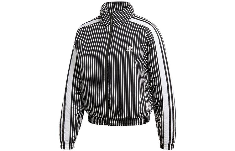 Женская пуховик Adidas Originals Черный Белый DY0873 36
