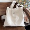 Polka Dot Print Ladies Underarm Handbag Casual Large Capacity Women Travel Shoulder Bag Sweet Striped Female Portable Tote Bags