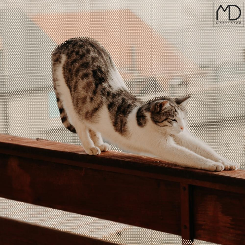 Protective Mesh For Railings Without Drilling, Stairs, Balcony For Pets, 300Cm