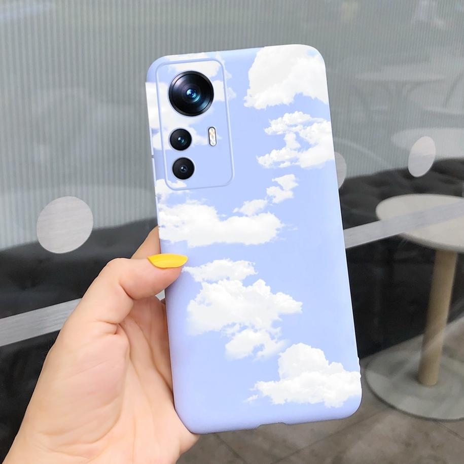 For Xiaomi 12T Pro Case 2022 Cute Sunflower Pretty Girls Cover Silicone Soft Phone Case For Xiaomi Mi12T Mi 12T Pro Cover Bumper