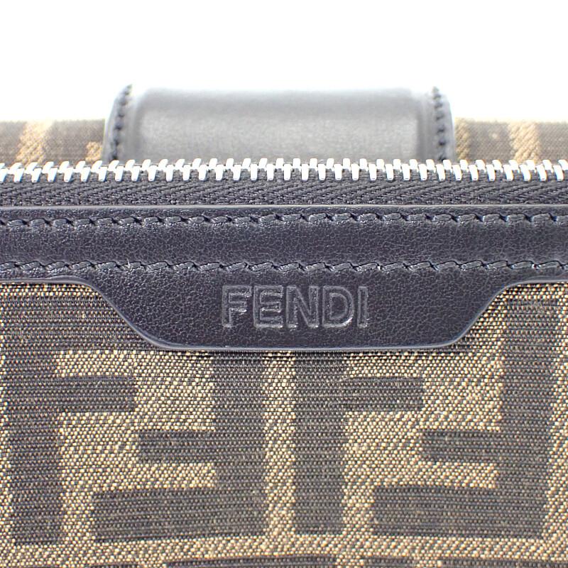 FENDI  7VA649ALWKF0L3T Shoulder Bag Brown/black leather Women