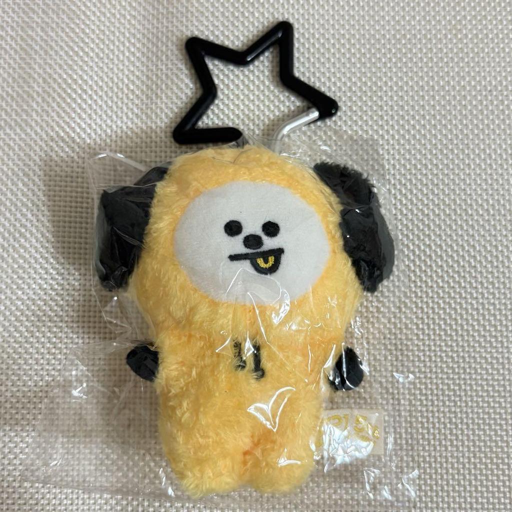 [USED] BT21 5th Anniversary Rainbow Color Mascot CHIMMY 4-Piece Set Jimin