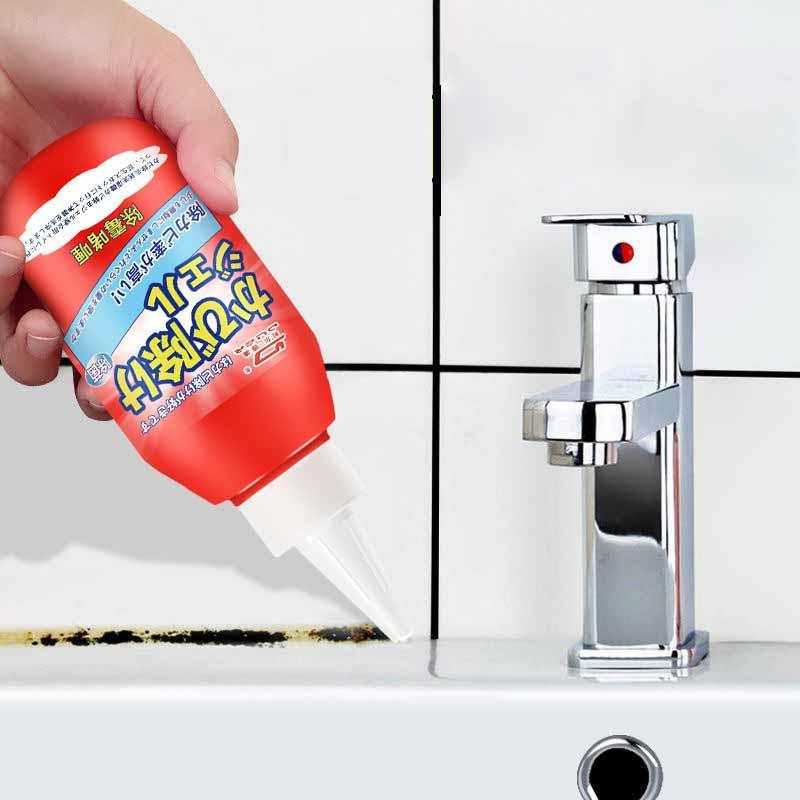 Gel puternic pentru îndepărtarea mucegaiului de uz casnic Bucătărie Frigider Mașină de spălat Cauciuc Elimină Pete Pete Etanșant de perete Curățător chiuvete