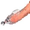 Highly Elastic Crystal Condom Reusable Penis Extender Sleeve Delay Ejaculation Penis Enlargement Intimate Goods Sex Toys For Men