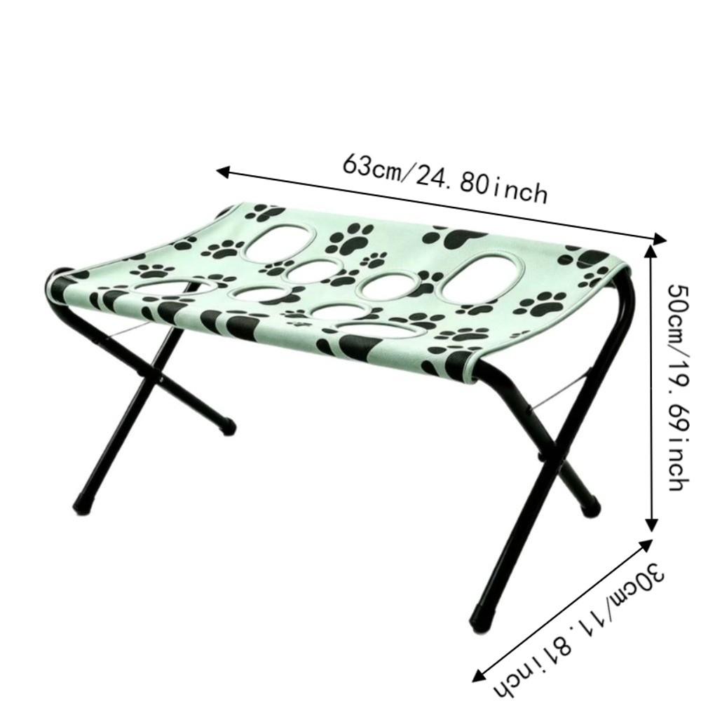 Breathable Dog Grooming Hammock Stand Foldable Pet Bathing Rack Dog Grooming Holder Home Pet Care