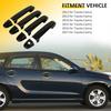 OCPTY 4PCS Door Handle Covers for 2012-2017 for Toyota Camry Exterior Driver Side & Passenger Side Car Door Handle Covers Trim Kit Black